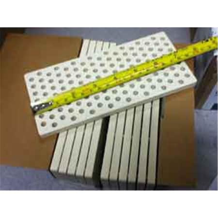 Grandoldgarden Flare Buster Flat Ceramic Pads - Display Pkg - Requires B101061 Rack if replacing flavor screen GR118317